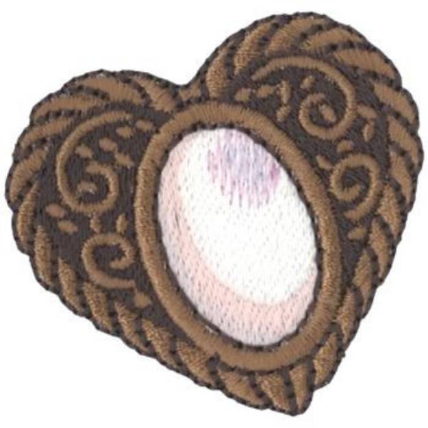 Picture of Victorian Opal Broach Machine Embroidery Design