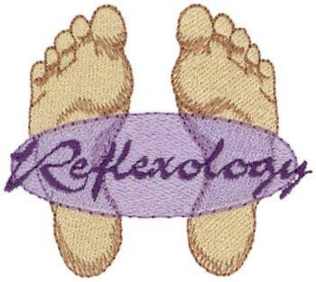 Picture of Reflexology Machine Embroidery Design