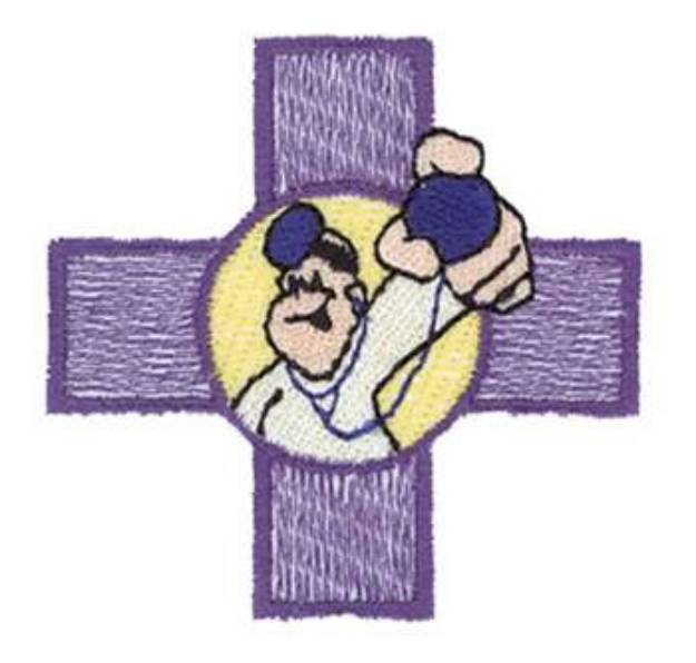 Picture of Doctor Logo Machine Embroidery Design