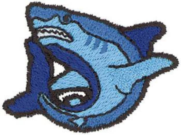 Picture of Shark Mascots Machine Embroidery Design