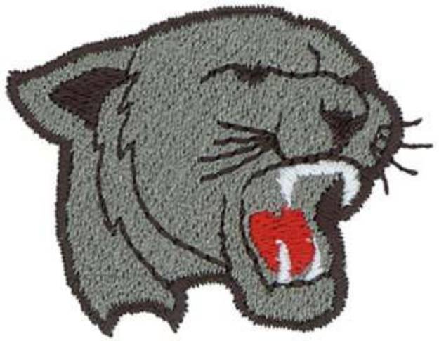 Picture of Panther Head Machine Embroidery Design