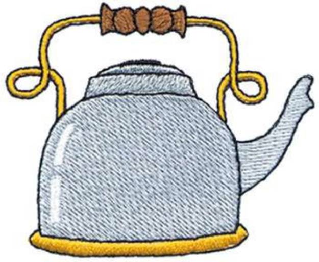 Picture of Teakettle Machine Embroidery Design