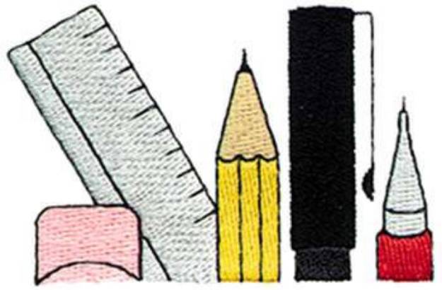 Picture of Drafting Topper Machine Embroidery Design