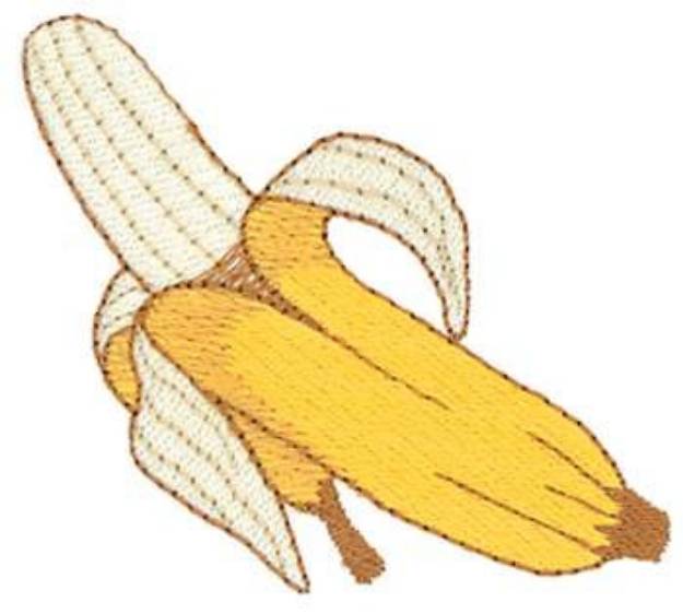 Picture of Banana Machine Embroidery Design