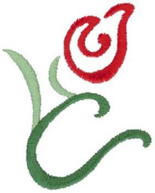 Picture of Rose Design Machine Embroidery Design