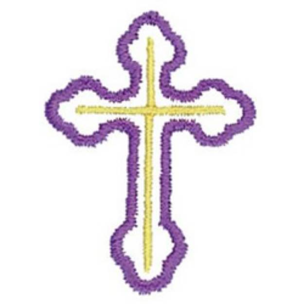 Picture of Cross Design Machine Embroidery Design