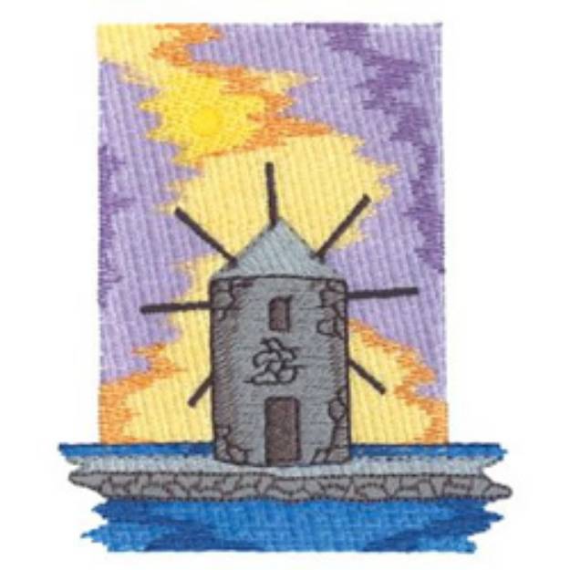 Picture of Windmill Machine Embroidery Design