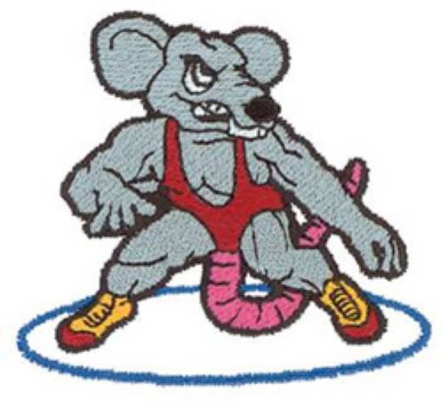 Picture of Mat Rat Machine Embroidery Design