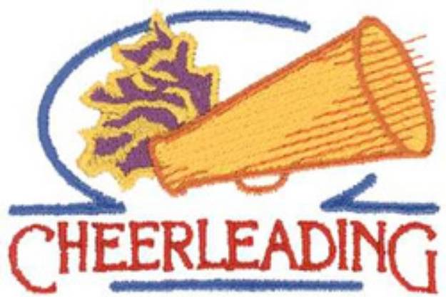 Picture of Cheerleading Machine Embroidery Design