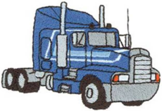 Picture of Sleeper Cab Machine Embroidery Design