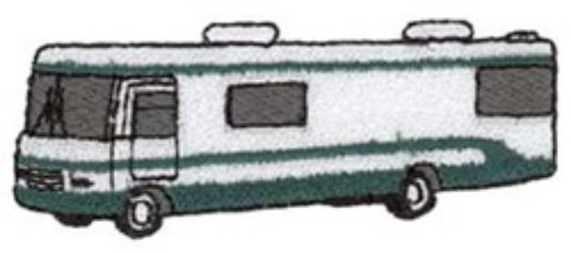 Picture of Motorhome Machine Embroidery Design