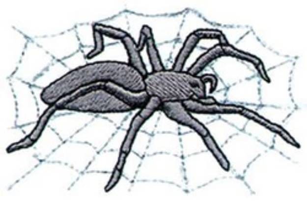 Picture of Spider Machine Embroidery Design