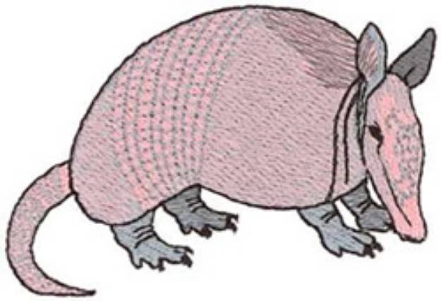 Picture of Armadillo Machine Embroidery Design