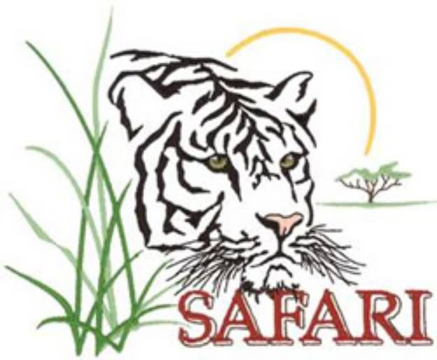 Picture of Safari Machine Embroidery Design