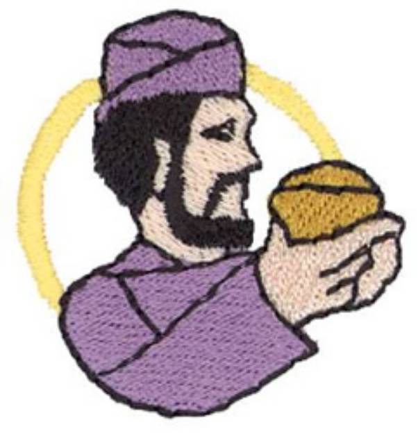 Picture of Wiseman Machine Embroidery Design