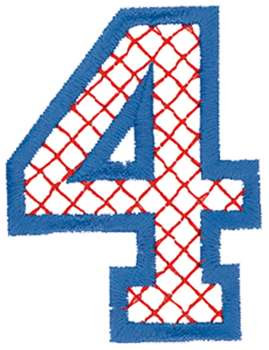 Cross-Stitch # 4 Machine Embroidery Design