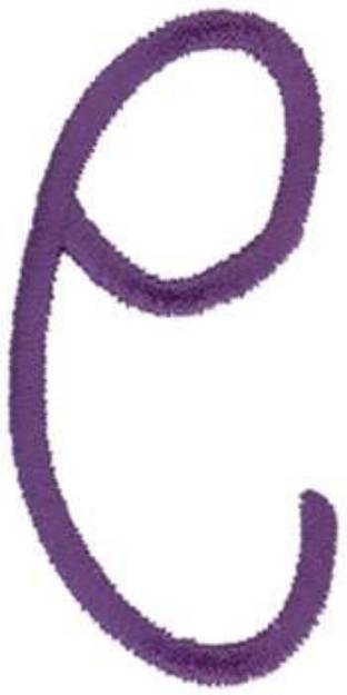 Picture of Kids Lowercase e Machine Embroidery Design