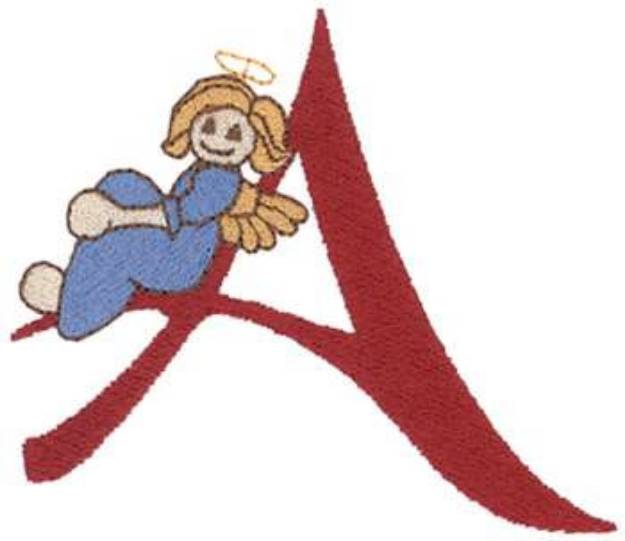 Picture of Angel A Machine Embroidery Design