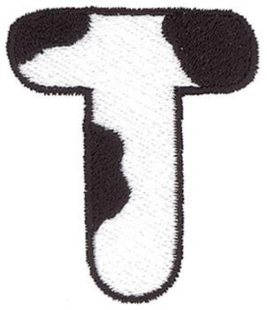 Picture of Cow T Machine Embroidery Design