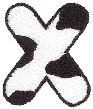 Cow X Machine Embroidery Design