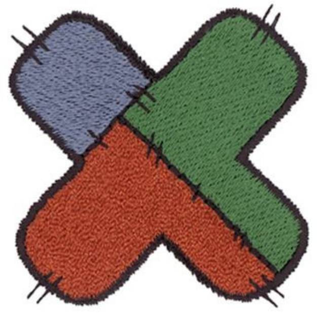 Picture of Patchwork X Machine Embroidery Design