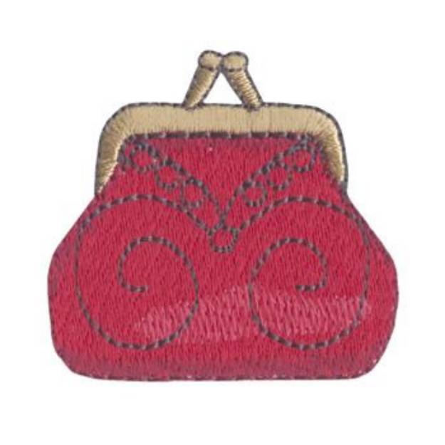 Picture of Coin Purse Machine Embroidery Design