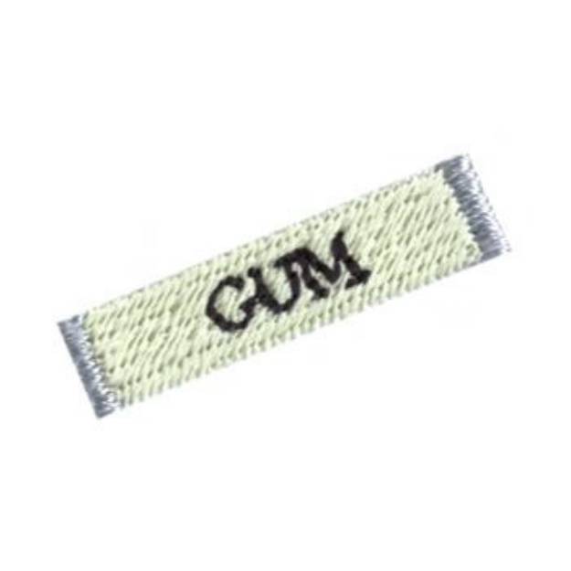 Picture of Stick Of Gum Machine Embroidery Design