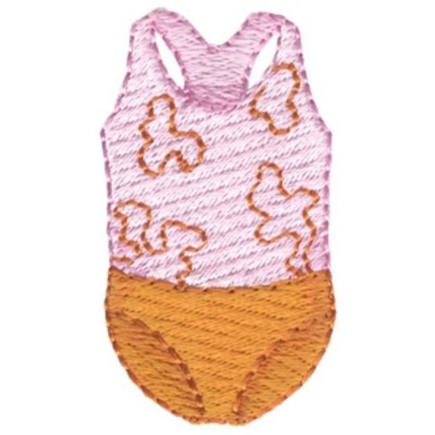 Picture of Swimsuit Machine Embroidery Design
