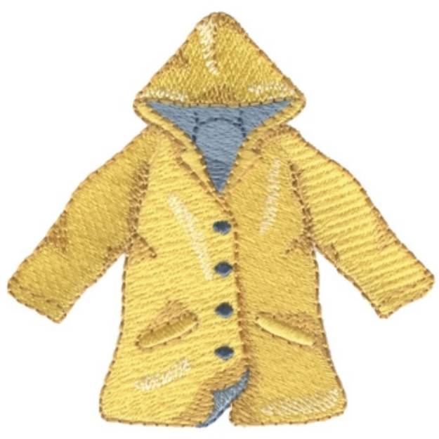 Picture of Raincoat Machine Embroidery Design