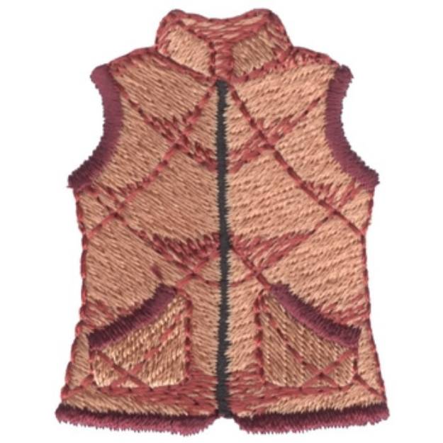 Picture of Quilted Vest Machine Embroidery Design