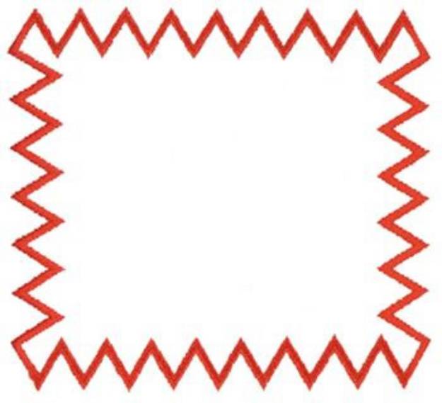 Picture of Zig Zag Machine Embroidery Design