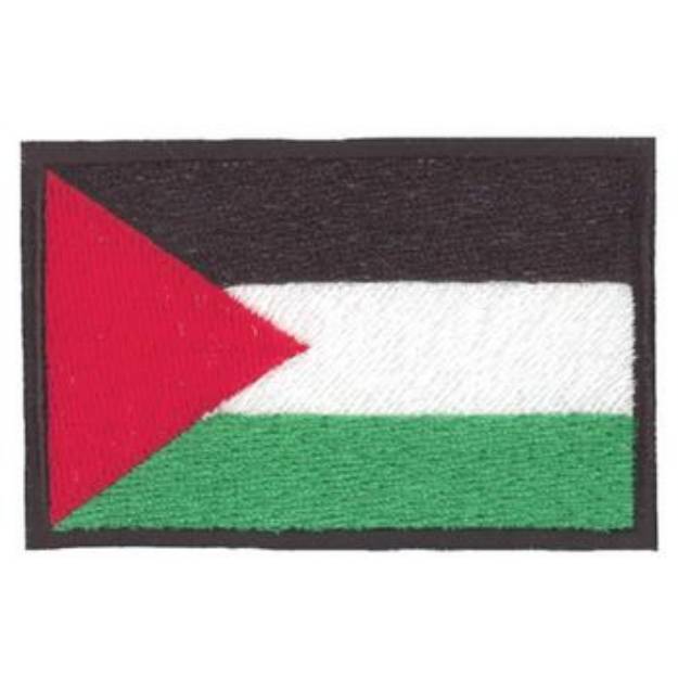 Picture of Palestine Flag Machine Embroidery Design