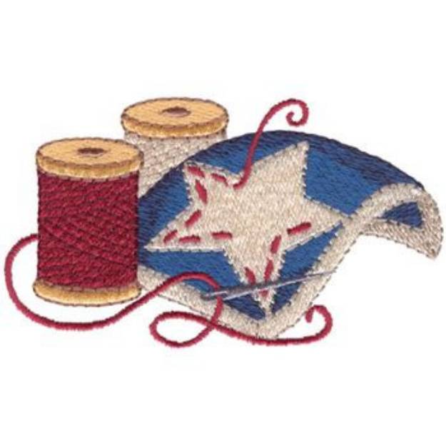 Picture of Stitchin Stars Machine Embroidery Design