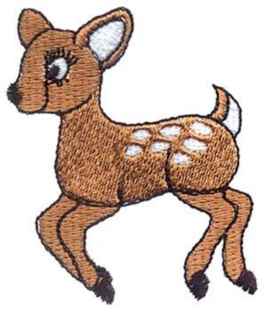 Picture of Whitetail Deer Machine Embroidery Design