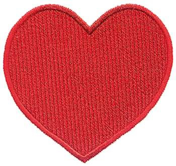 Filled Heart Machine Embroidery Design