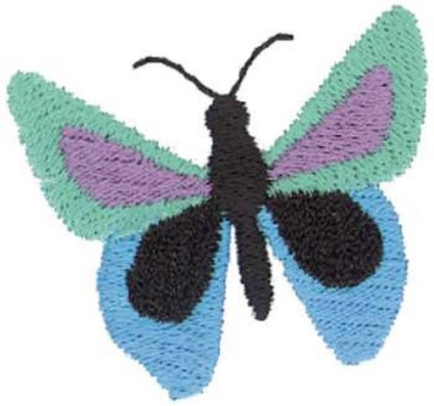 Picture of Butterfly Machine Embroidery Design