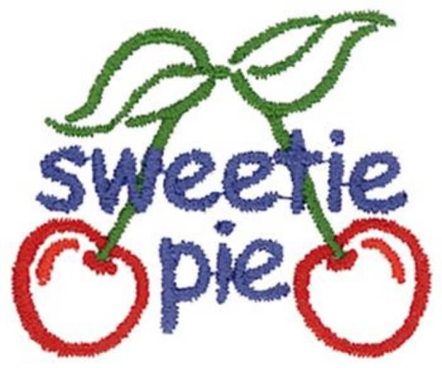 Picture of Sweetie Pie Machine Embroidery Design