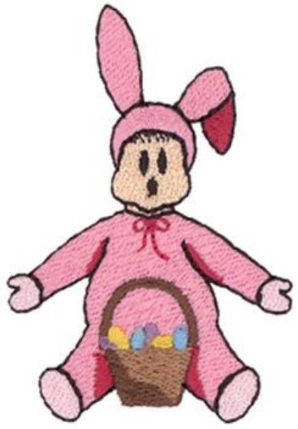 Picture of Bunny Baby Machine Embroidery Design