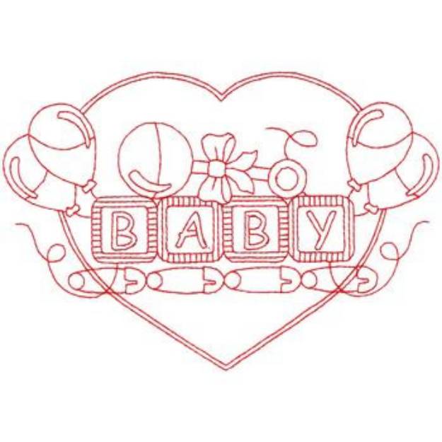 Picture of Baby Design Machine Embroidery Design