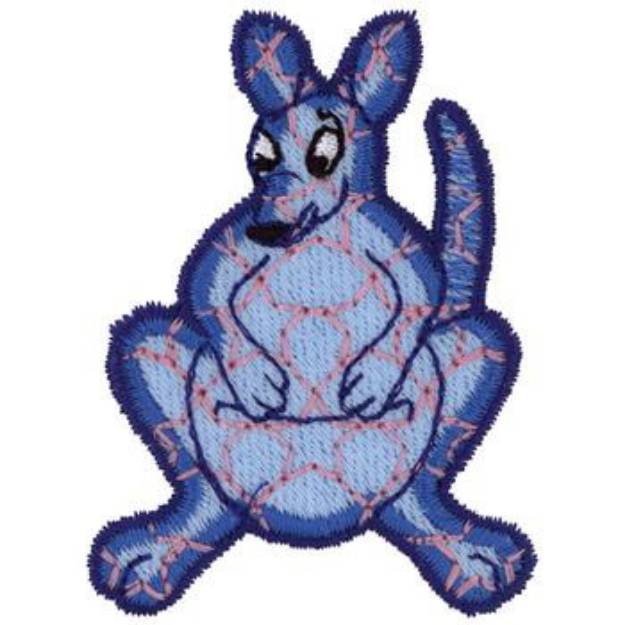 Picture of Kangaroo Machine Embroidery Design