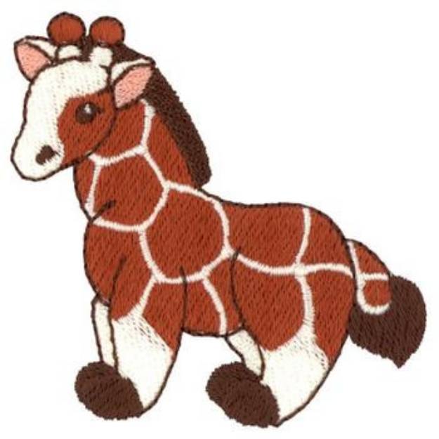 Picture of Giraffe Machine Embroidery Design