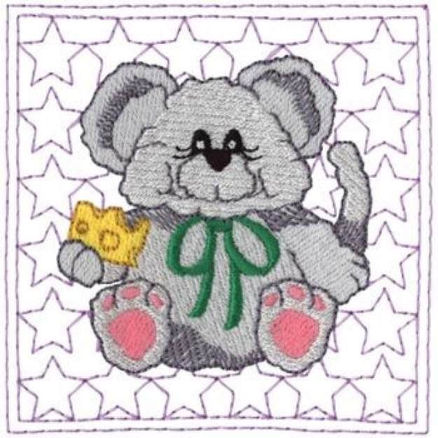 Picture of Mouse Machine Embroidery Design