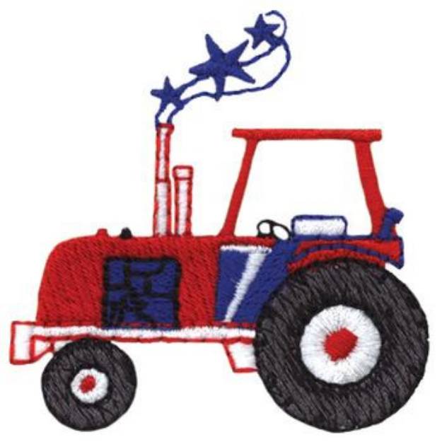 Picture of Great American Tractor Machine Embroidery Design