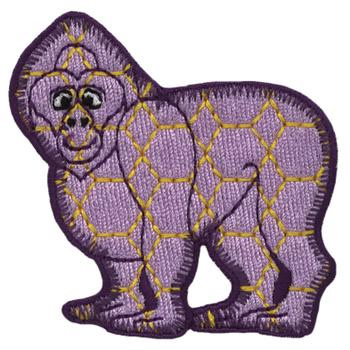 Gorilla Machine Embroidery Design