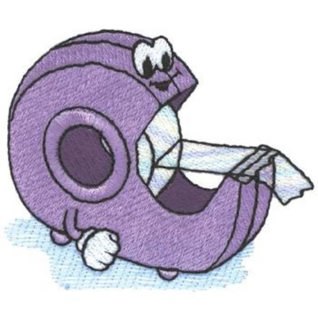 Picture of Tape Dispenser Machine Embroidery Design