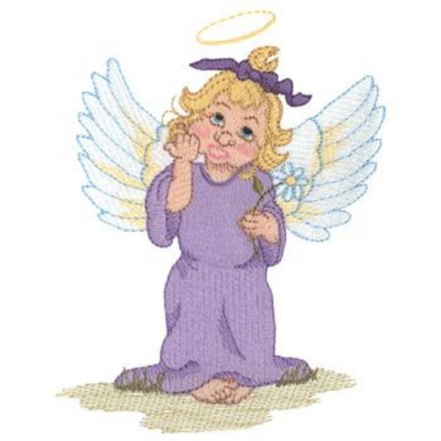 Picture of Little Angel Machine Embroidery Design