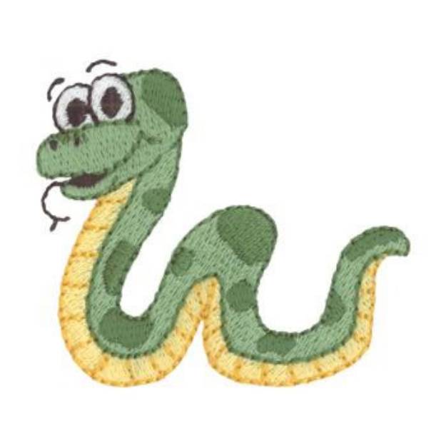 Picture of Snake Machine Embroidery Design