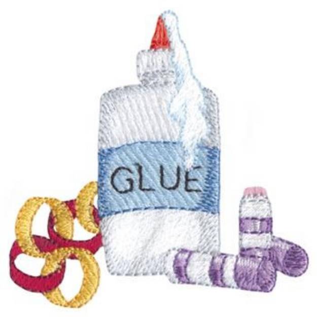 Picture of Glue Machine Embroidery Design