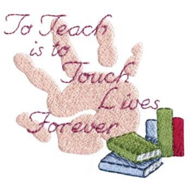 Picture of To Teach... Machine Embroidery Design