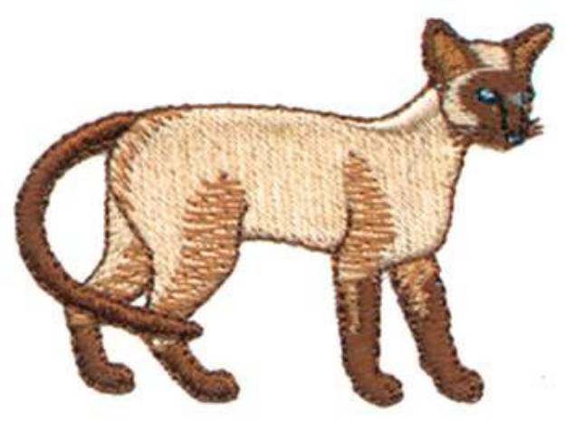 Picture of Siamese Machine Embroidery Design